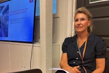 Kompetanse: Trude Bøe Cousins fra Bærum kommune har bidratt med opplæring til alle veiledere i forkant av prosjektets oppstart