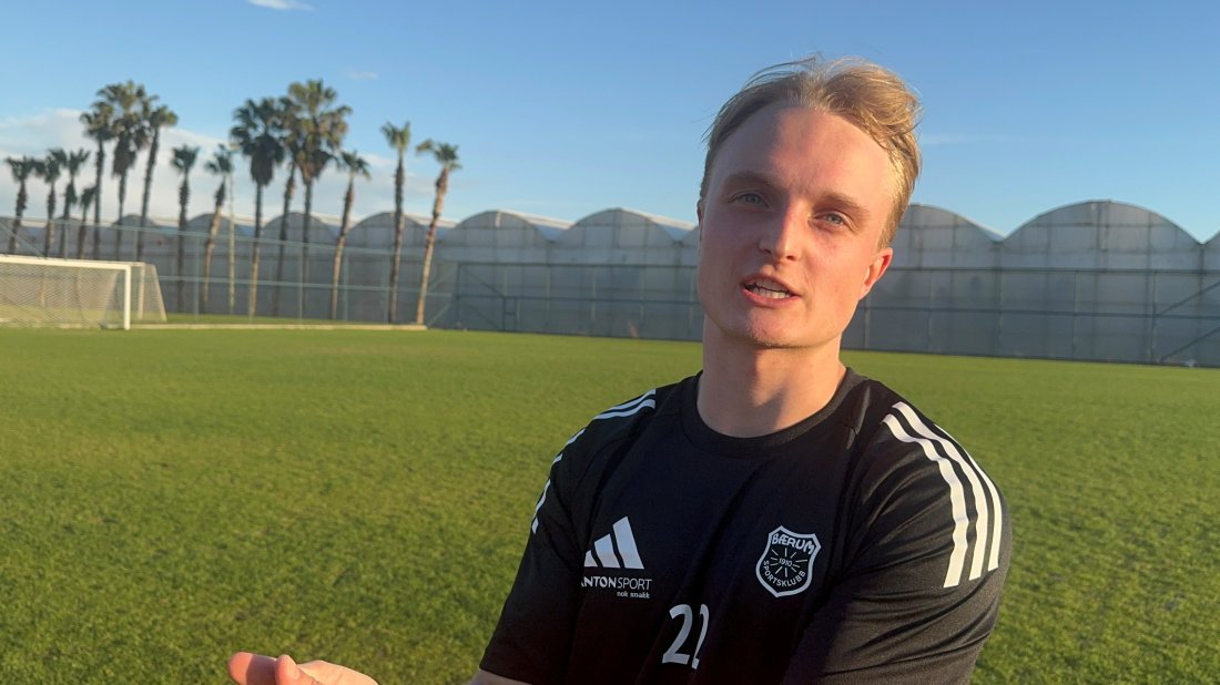 Klar for kamp: Samuel Gray gleder seg til å møte tsjekkisk motstand tirsdag ettermiddag