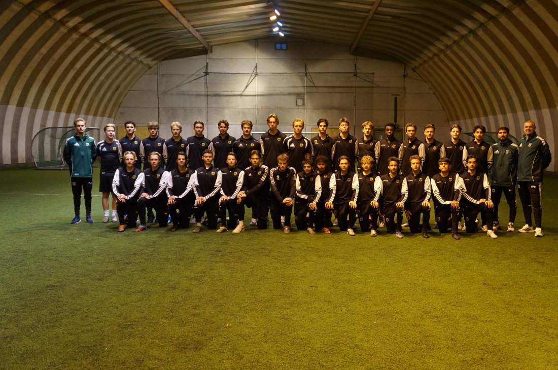 Full tropp: Junioravdelingen klar for ny sesong.