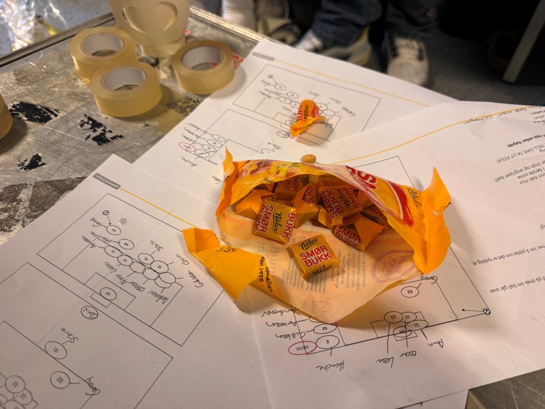 Karameller: I kveld tygger vi litt ekstra godt på Per-Tores karameller - før vi gleder oss til ny og spennende kamp om en uke.