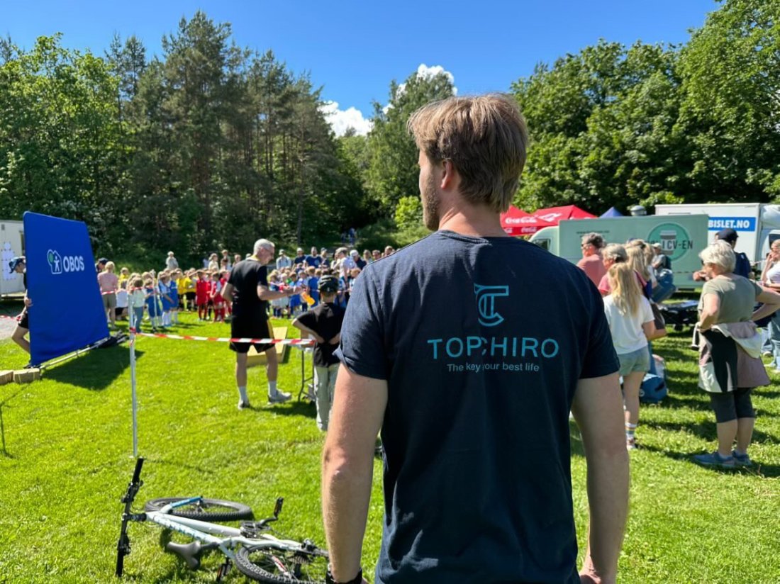 Medisinsk ansvarlig: Didrik Winsnes fra TopChiro Lysaker - tok like greit ansvar for det medisinske gjennom hele helgen.