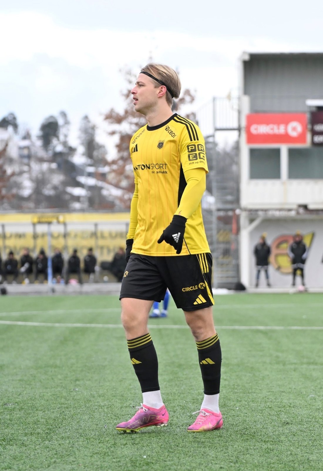 Bransmål: Lasse Bransdal satte inn sin første for sesongen med en nydelig chip