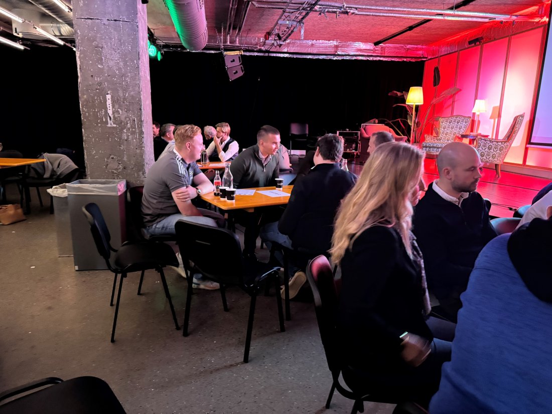 Speed Date: Partnere og markedsavdelingene til de fire klubbene fikk knyttet relasjoner på tvers av nettverkene.